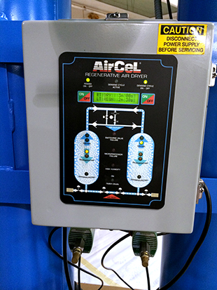 Air Cel AHLD-200 Desiccant Air Dryer control [anel